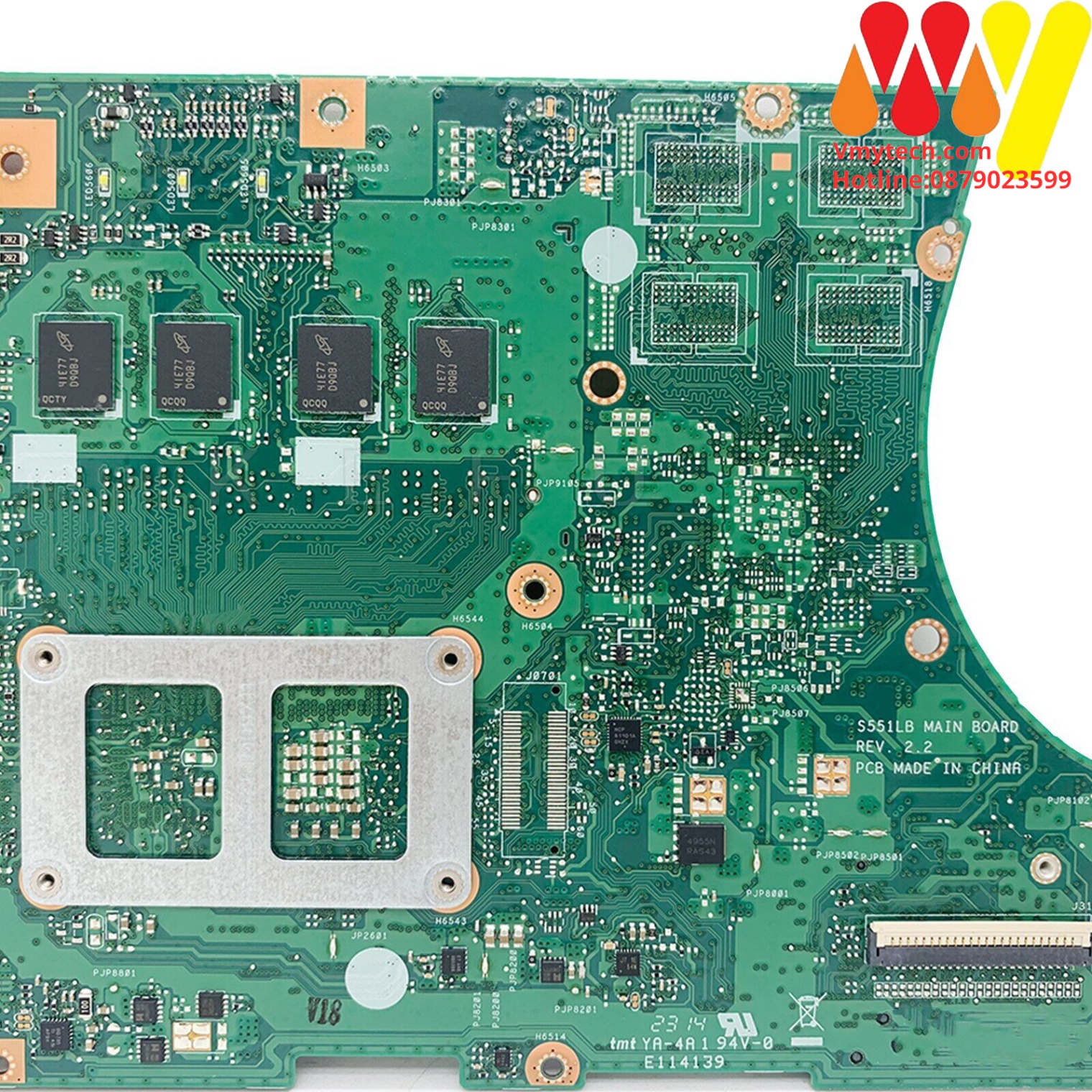 MAIN thay thế dùng cho Laptop ASUS S551, K551, S551L, S551LB mã : 31XJ9MB0120