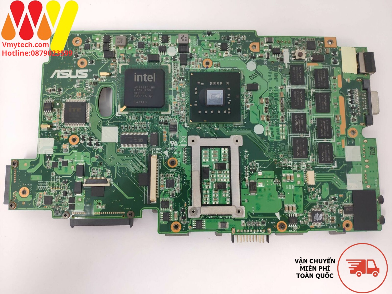 MAIN thay thế dùng cho Laptop ASUS K40IO mã : 60-NWLMB1000