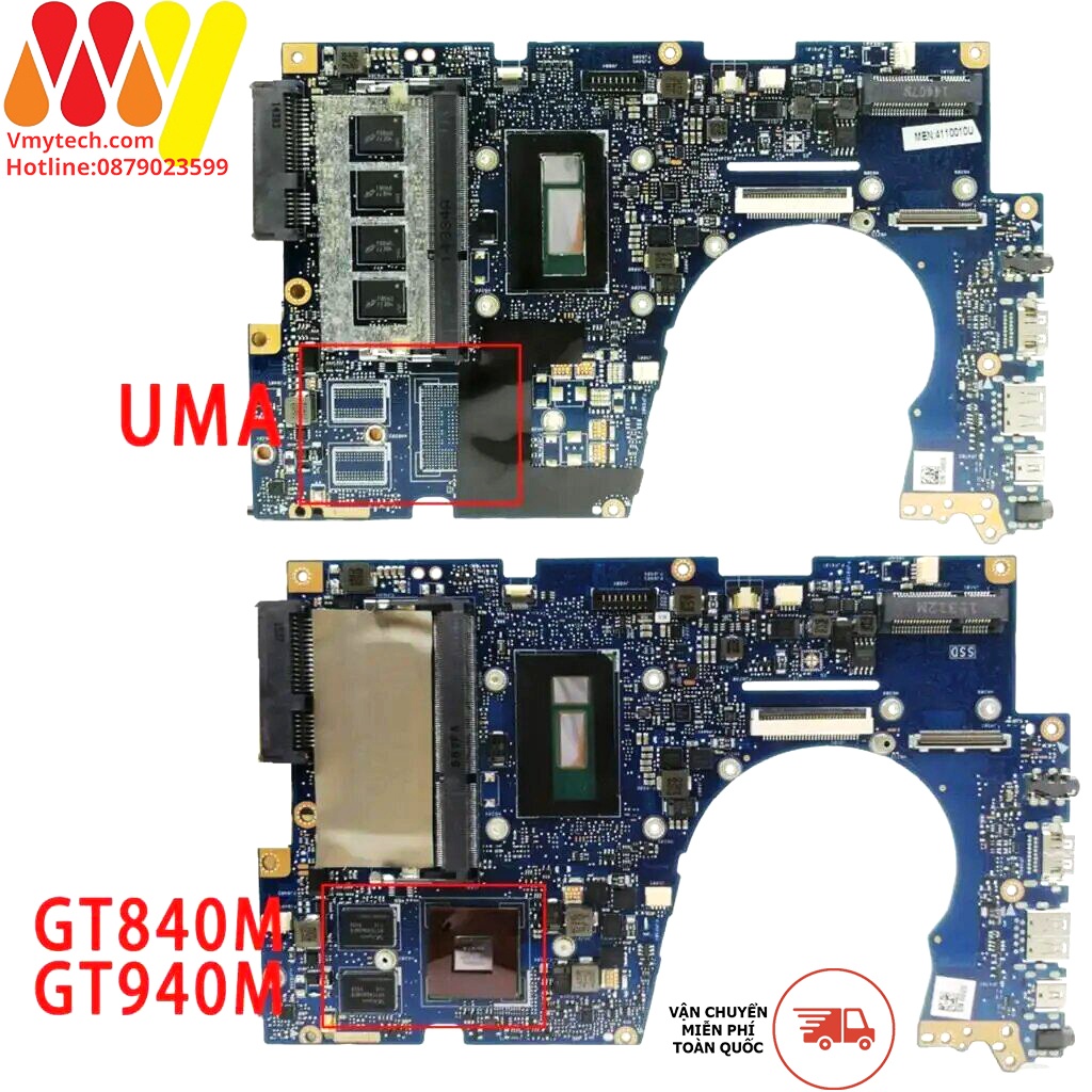 Main thay thế dùng cho ASUS UX303, UX303U, UX303UB, UX303UA I5-6200 VGA RỜI