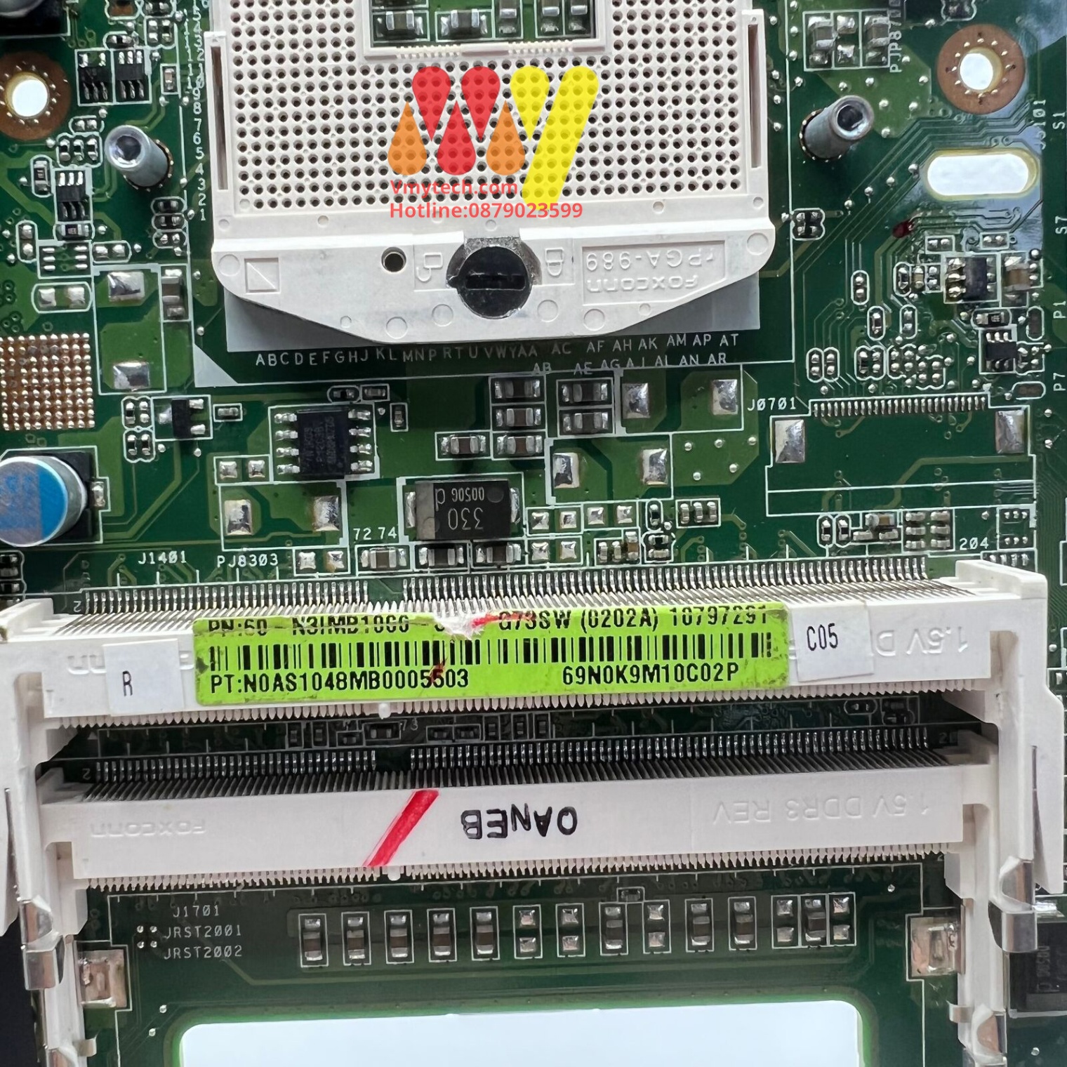 Main thay thế dùng cho Laptop ASUS N73JW, G73, G73S, G73SW mã : 60-N3IMB10G0