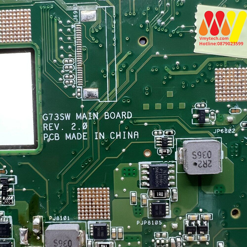 Main thay thế dùng cho Laptop ASUS N73JW, G73, G73S, G73SW mã : 60-N3IMB10G0
