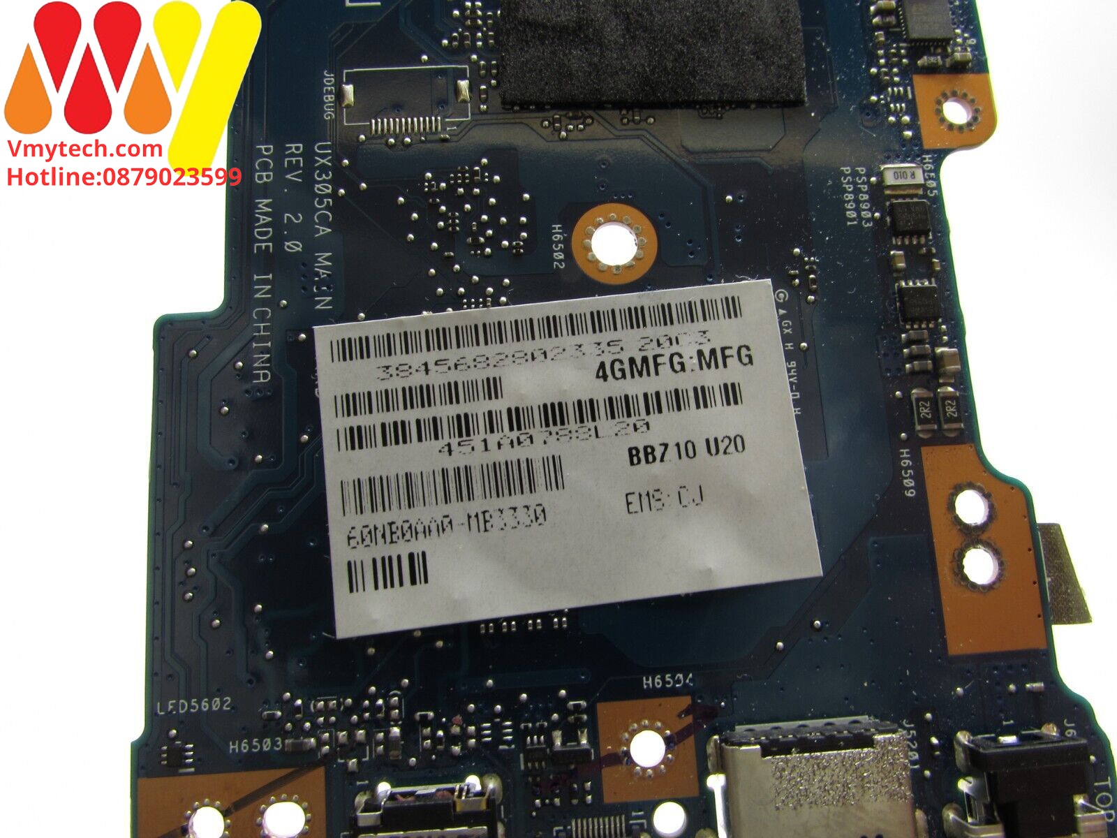 Main thay thế dùng cho Laptop Asus ZenBook UX305C, UX305CA mã : 60NB0AA0-MB3330