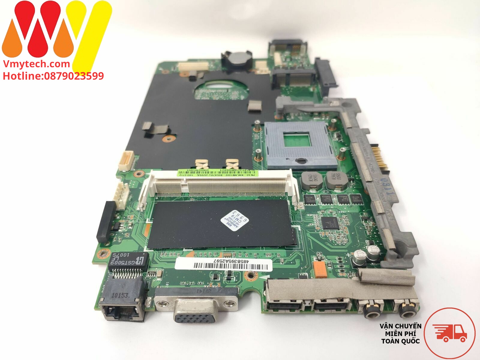 MAIN thay thế dùng cho Laptop ASUS K40IO mã : 60-NWLMB1000