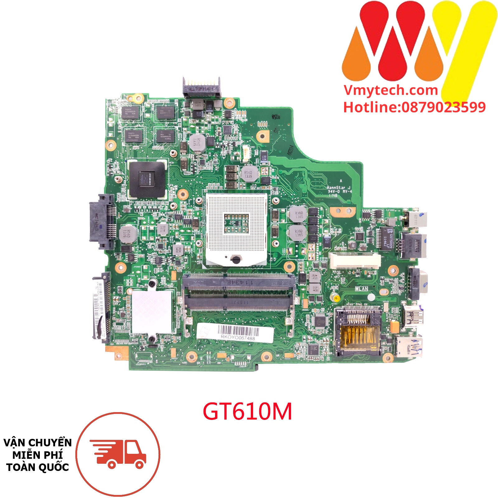 Main thay thế dùng cho Laptop ASUS A84S, A43S, K43SD, K43E, K43SD I3-2310
