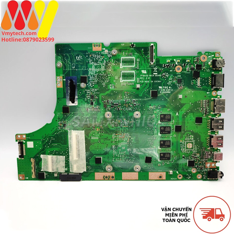 Main thay thế dùng cho Laptop ASUS TP501U, TP501UB, TP501UA I5-6200