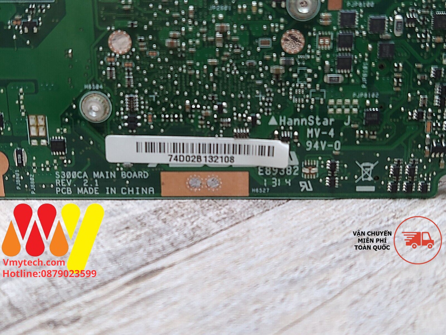 Main thay thế dùng cho Laptop ASUS S300CA, S300C I5-3337