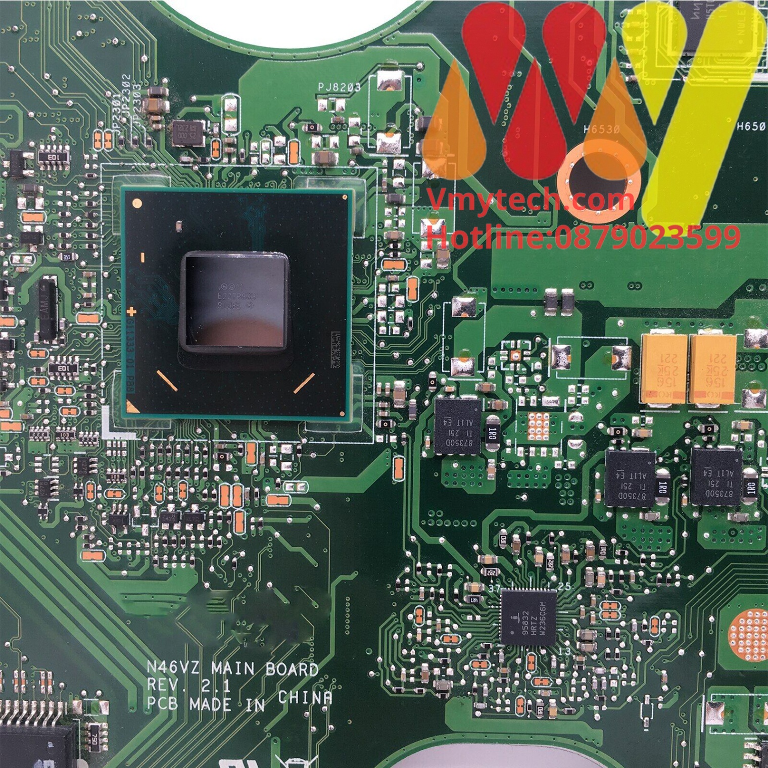 Main thay thế dùng cho Laptop ASUS N46V, N46VB, N46VJ, N46VM, N46VZ