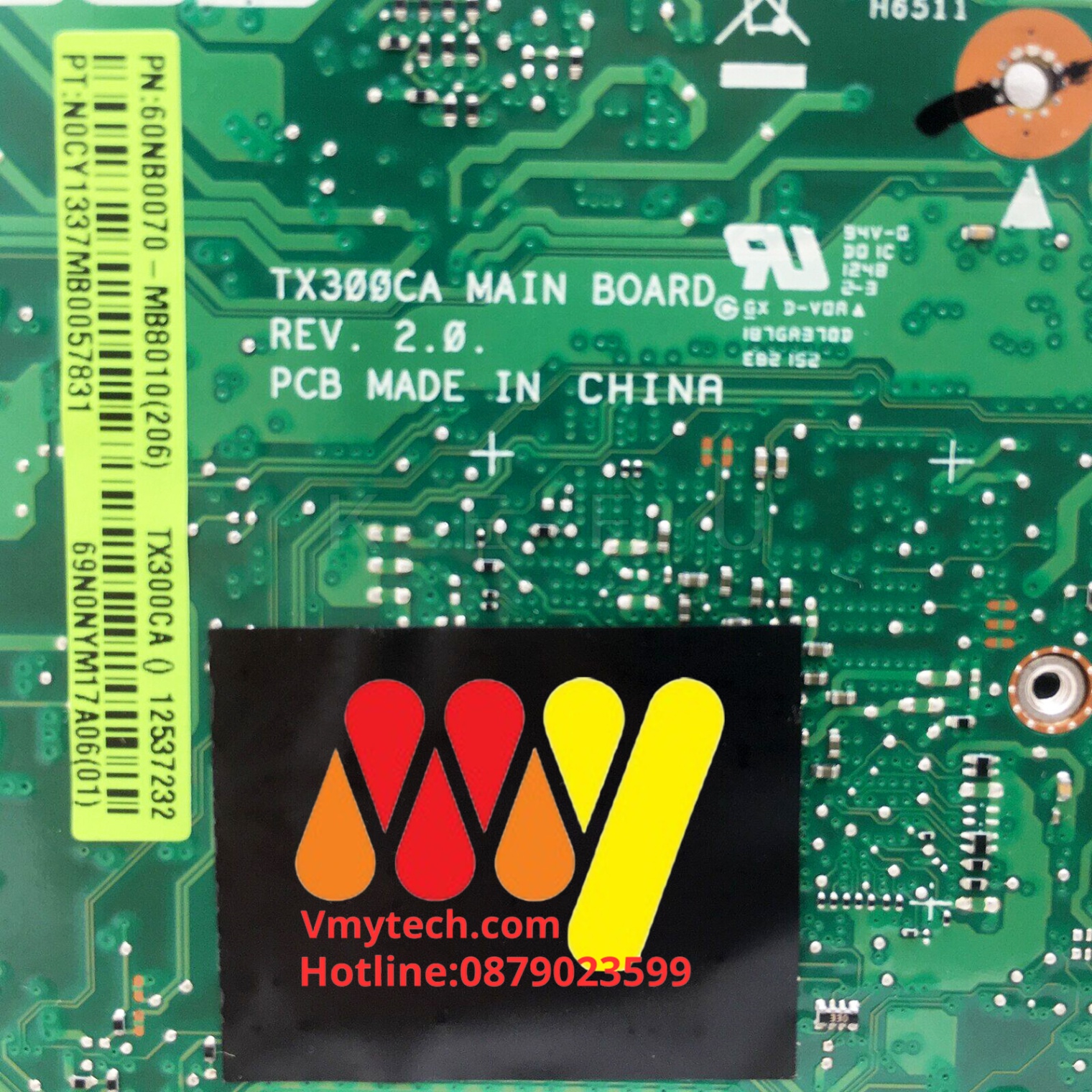 Main thay thế dùng cho Laptop ASUS TX300C, TX300K3537CA, 64C5JX2S ,TX300CA