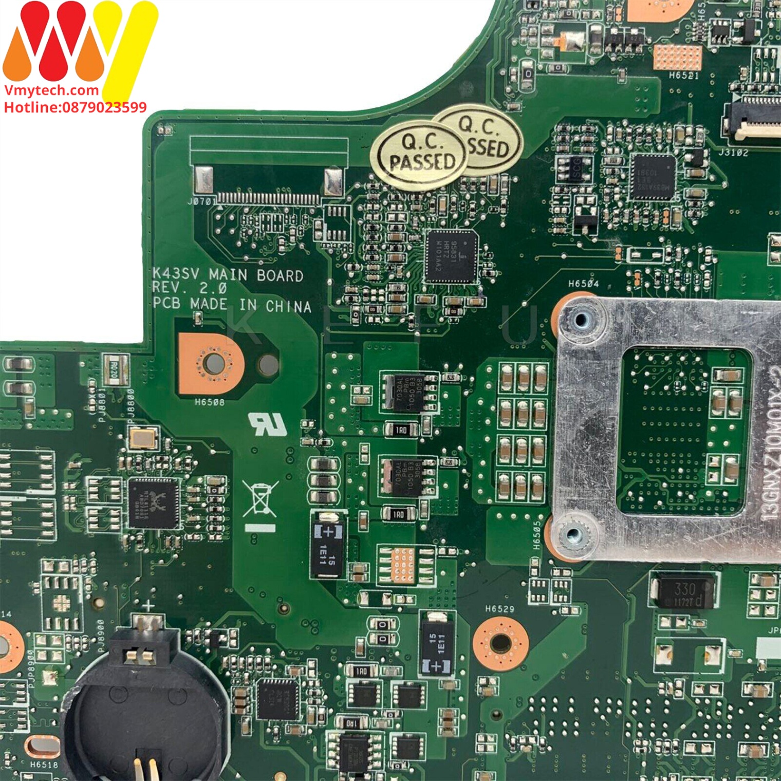 Main thay thế cho Laptop ASUS K43SJ, K43SC, K43SM, K43S, K43SV VGA RỜI 2GB