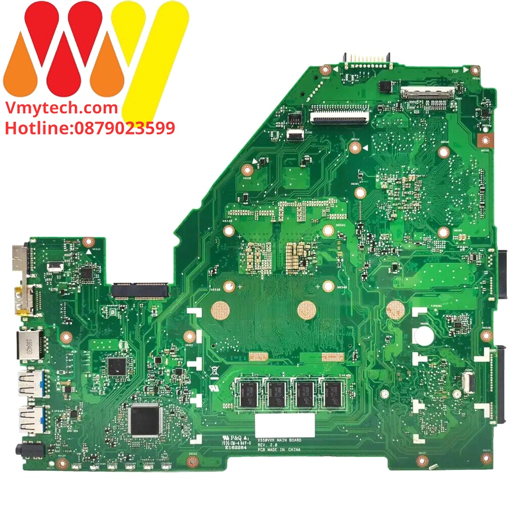 MAIN thay thế dùng cho Laptop ASUS X550VQ, X550VXK, X550V, X550VX I5-6200 VGA RỜI