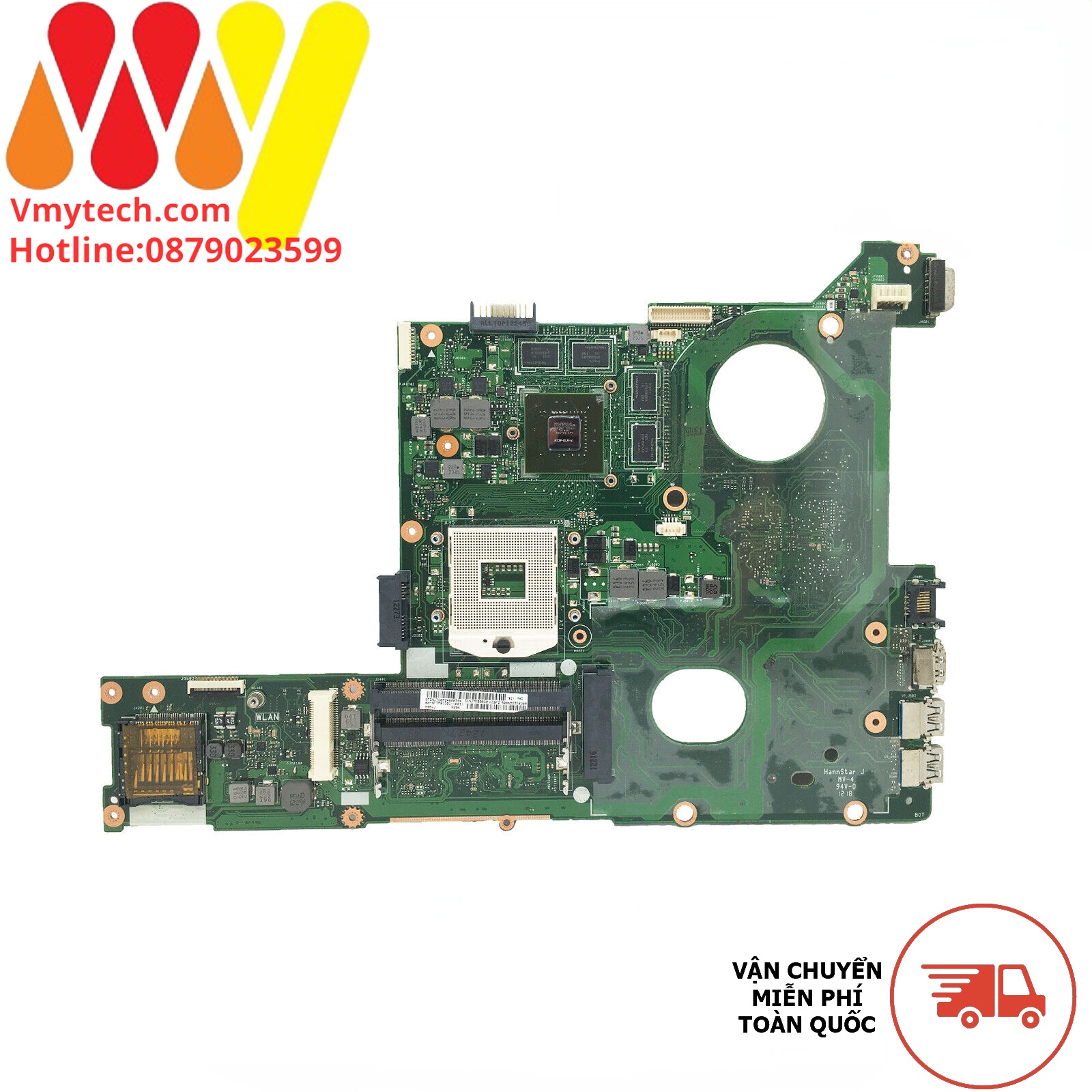 Main thay thế dùng cho Laptop ASUS N46V, N46VB, N46VJ, N46VM, N46VZ