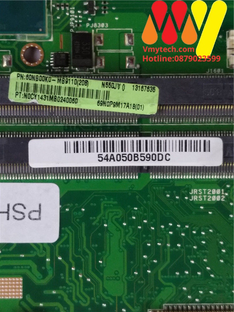 MAIN thay thế cho Laptop ASUS N550J, G550J, N550JV, G550JK I7-4700HQ