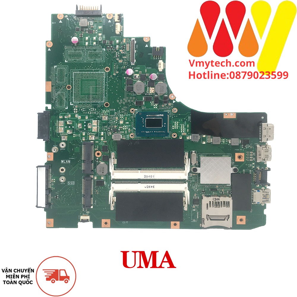 Main thay thế cho Latop ASUS A46C, K46C, E46C, S46C, S46CM, K46CB, K46CA, K46CM I7-3537 VGA RỜI