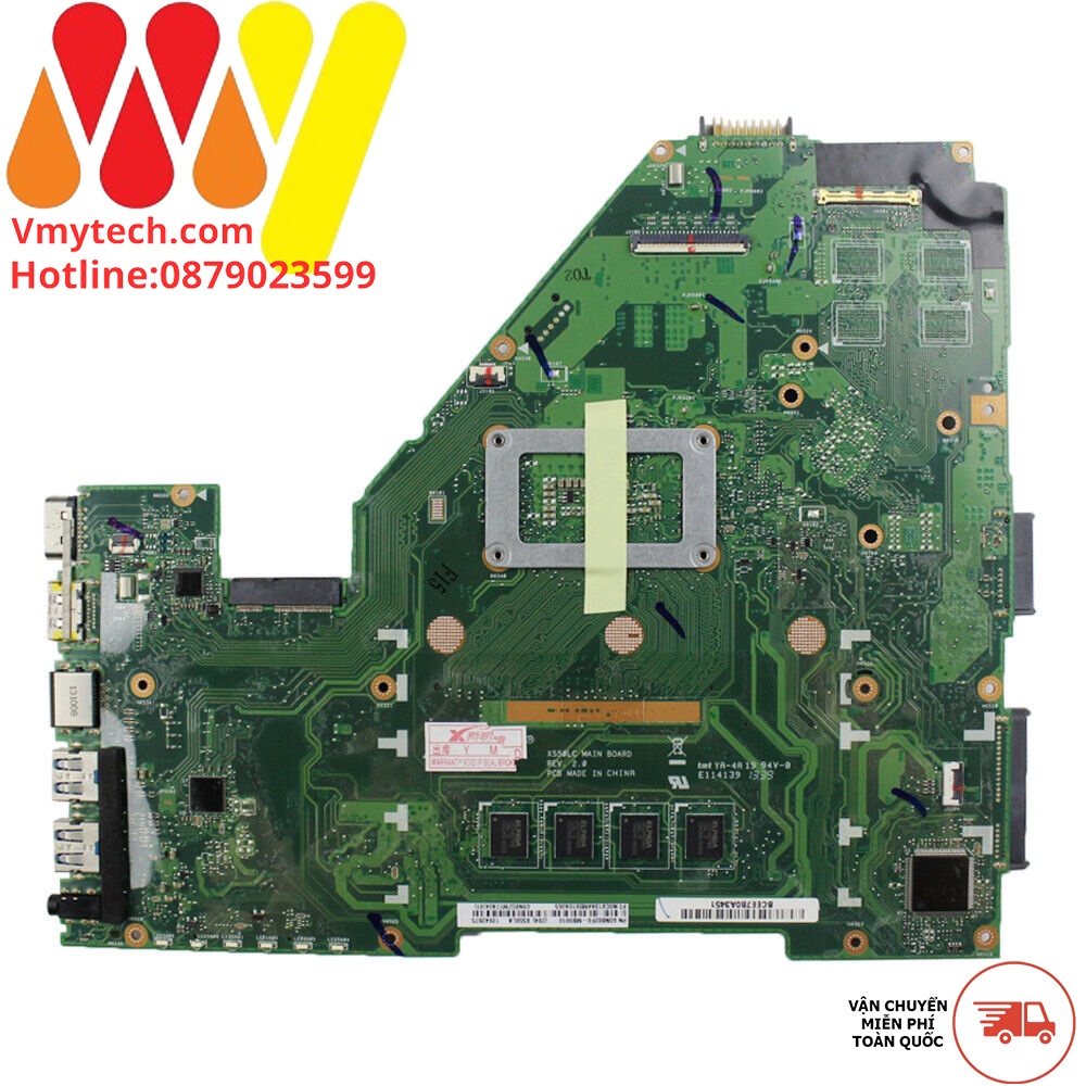 MAIN ASUS X550LD, X550LC, X550LN, X550LA I5-4200 VGA RAM RỜI