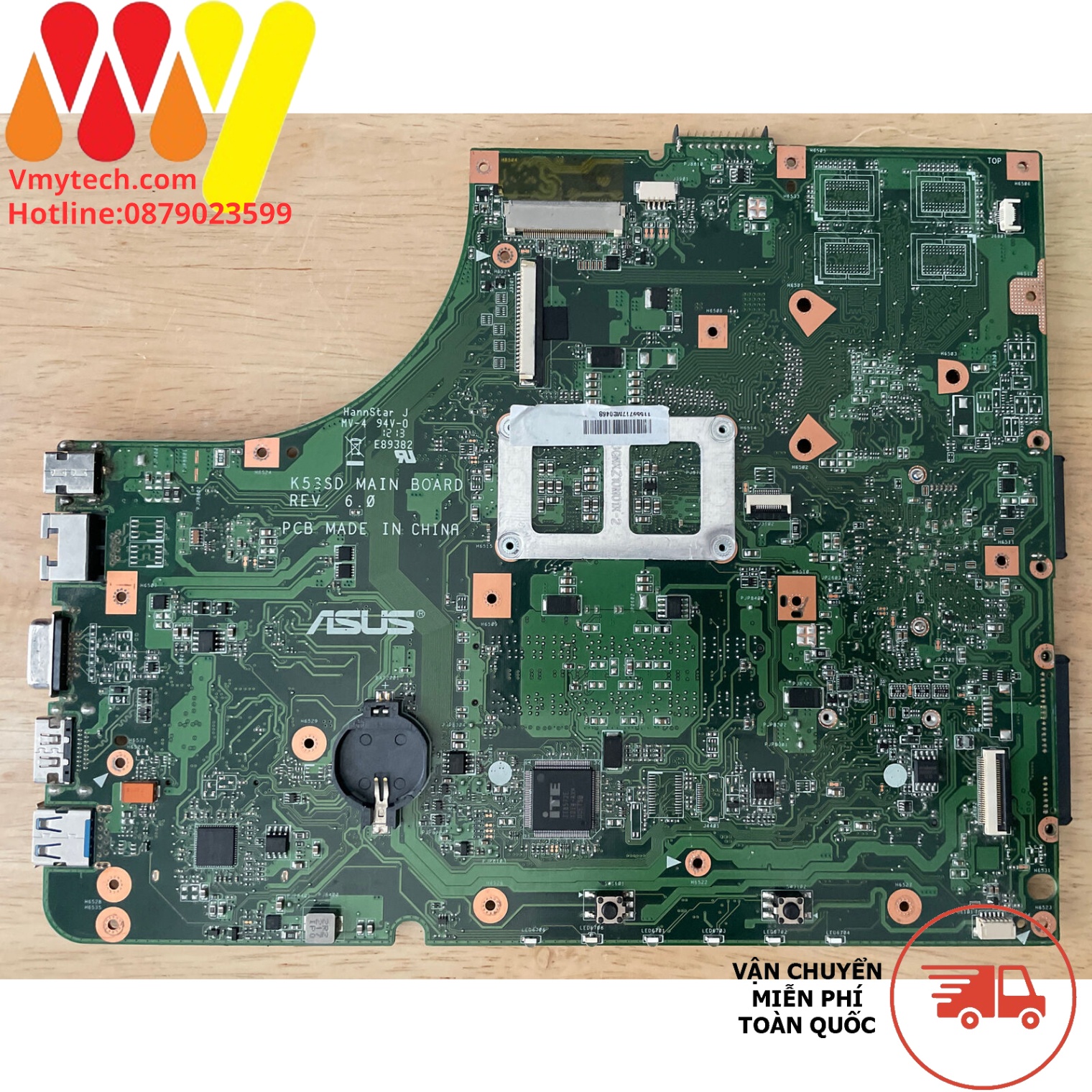 Main thay thế dùng cho Laptop Asus K53SV, K53SJ, K53SM, K53SC, K53SD, K53S mã : GT540M