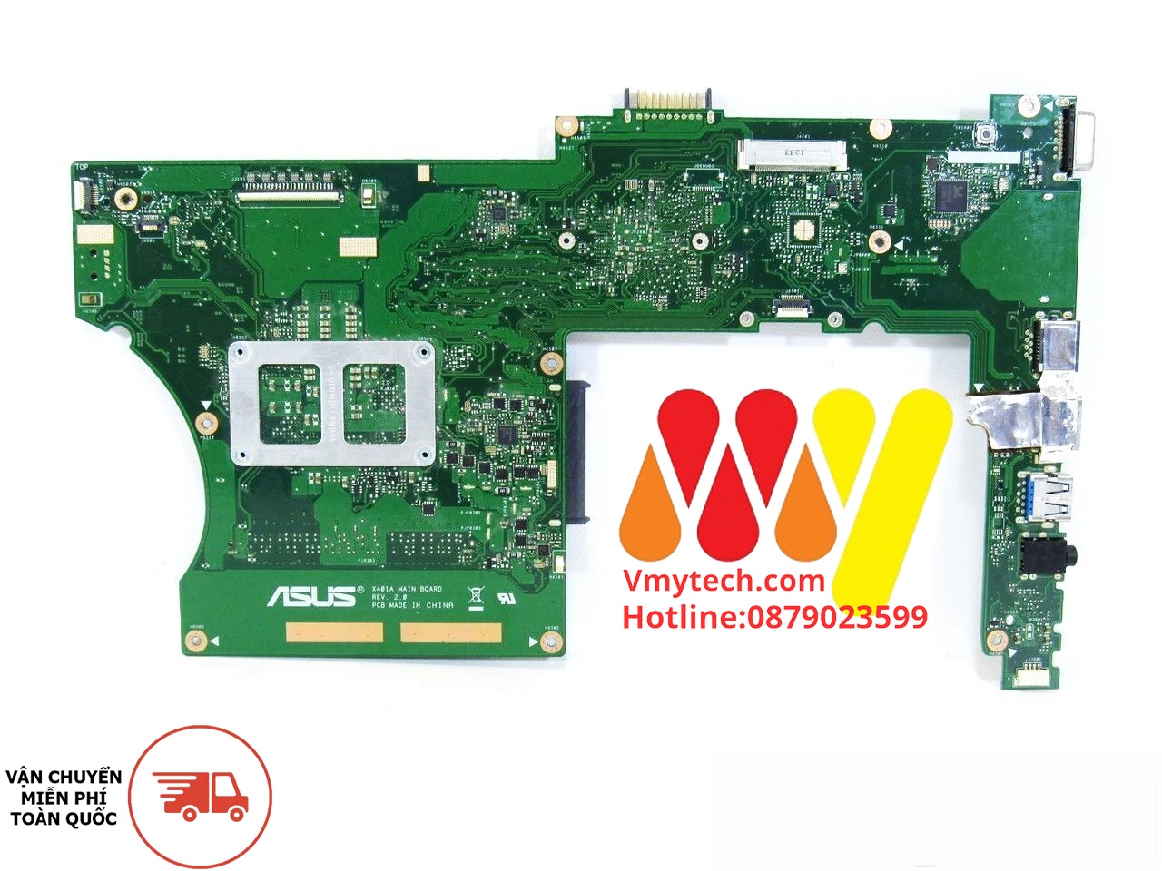 Main thay thế dùng cho Laptop ASUS X401, X401A, X401A-BHPDN41 mã : 60-N30MB1103-A05