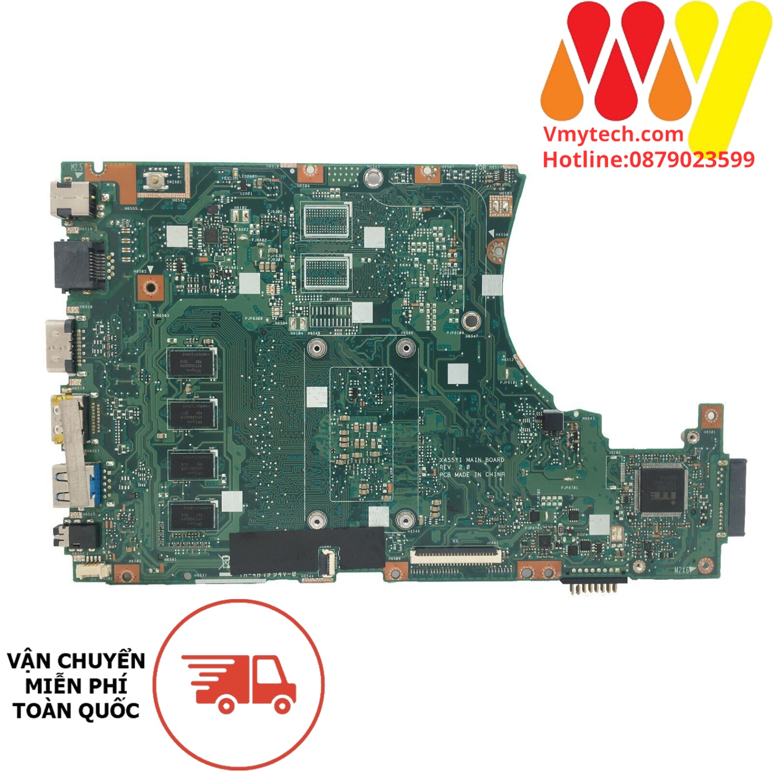 MAIN Thay Thế dùng cho Laptop ASUS K455Y, X455YI, R454Y, R455Y, X455Y, X455YA, K455 I3-4030