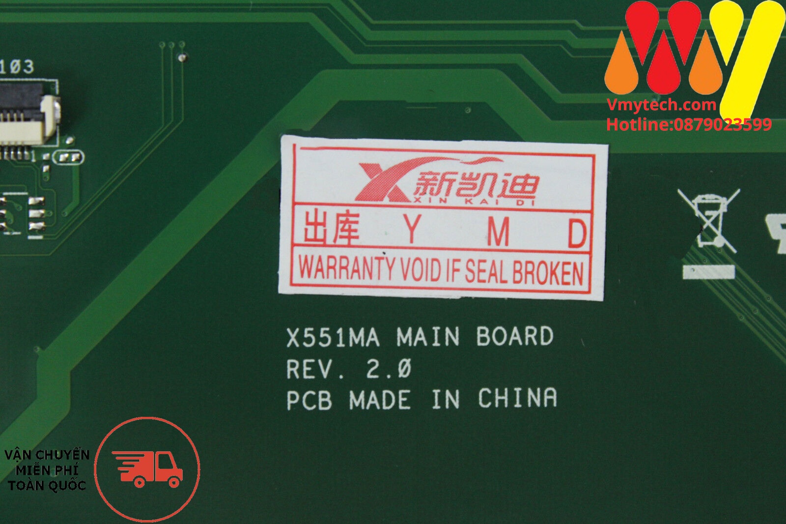 Main Thay thế dùng cho Laptop Asus X551MA, X551M, D550M, F551M, X551 CORE I3-3217