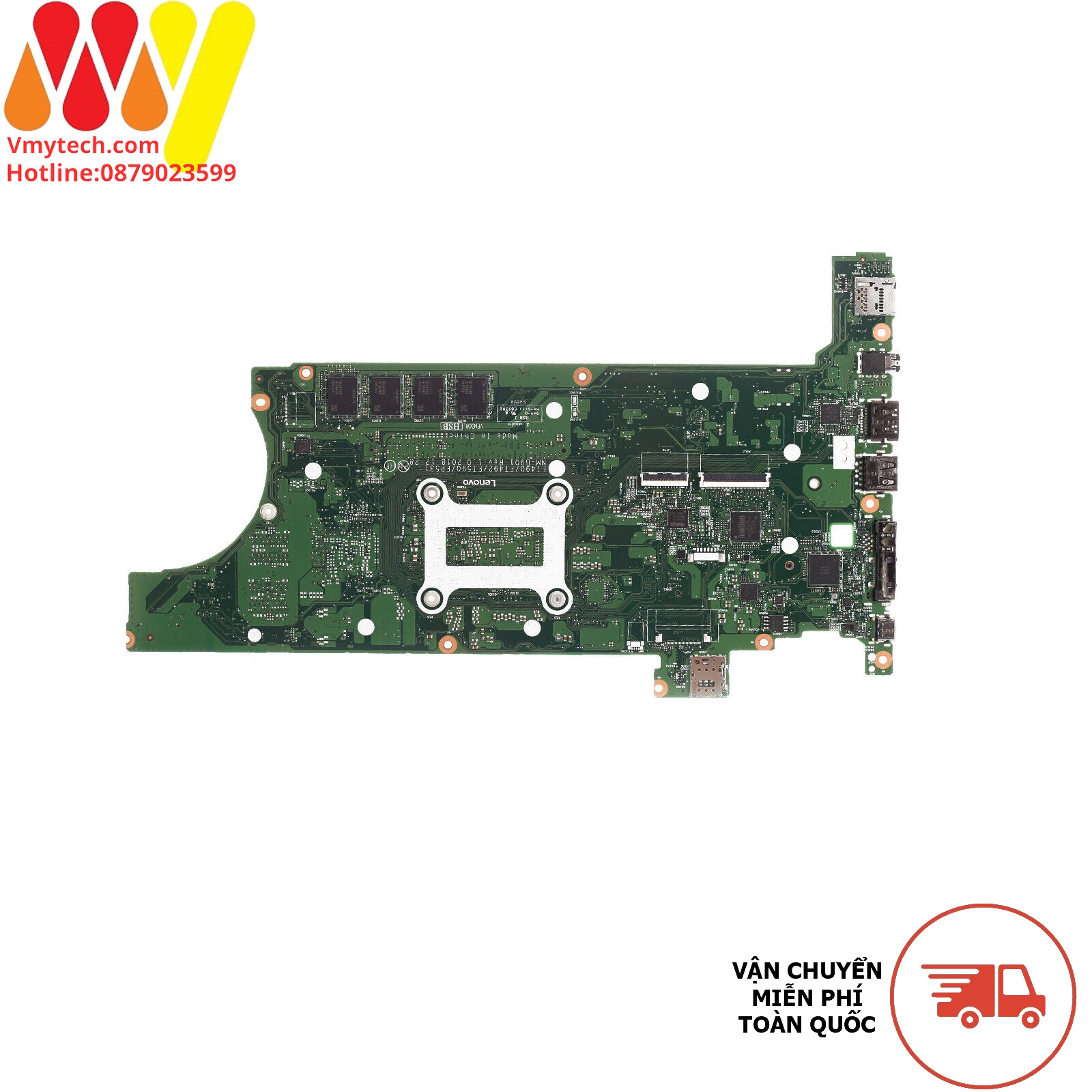 MAIN thay thế dùng cho Laptop LENOVO T490, T590, P531 I5-8365U mã : nm-b901