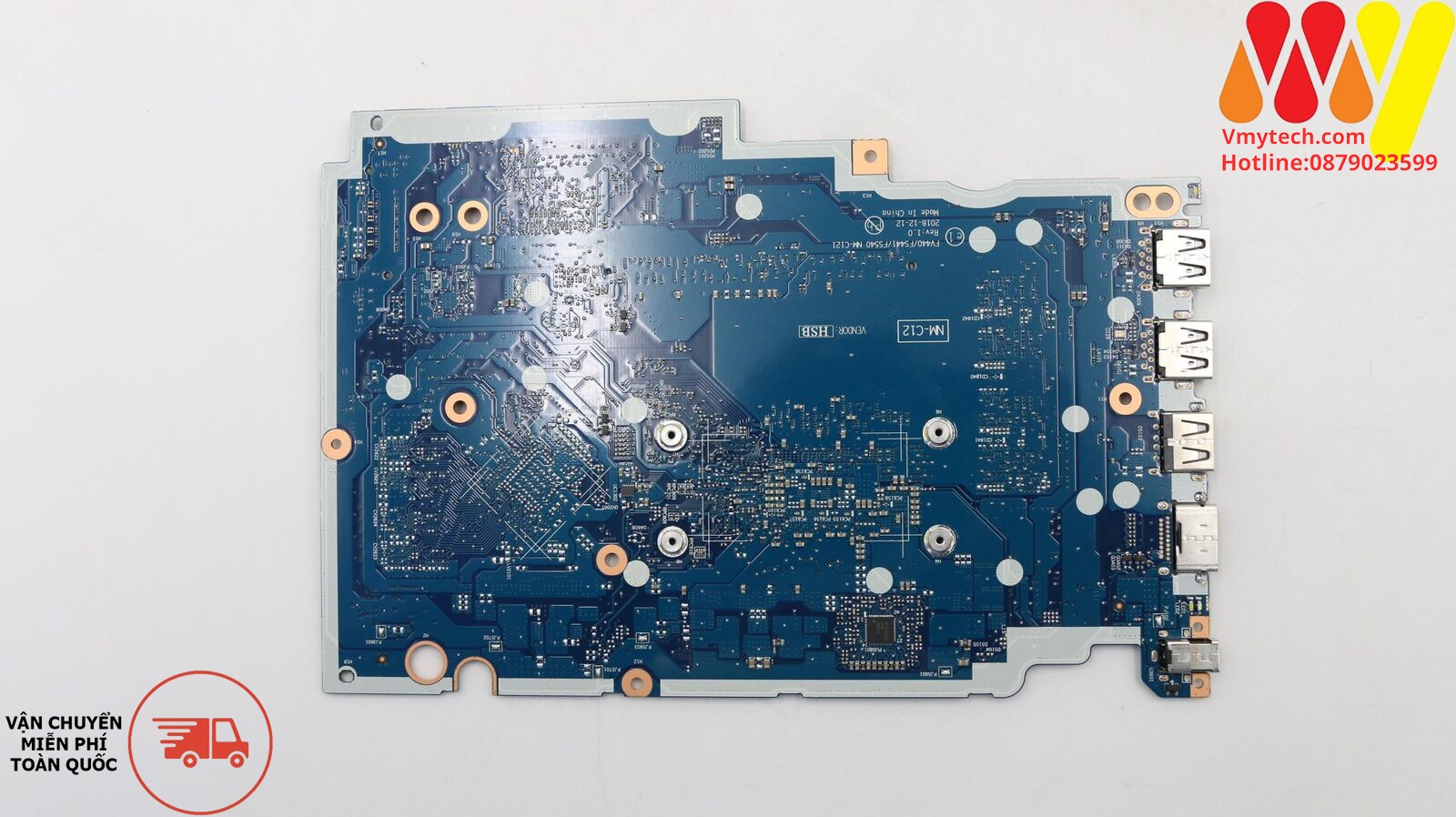 Main thay thế cho laptop Lenovo Ideapad S145-15IWL, V15-IWL I3-1005U mã : NM-C121