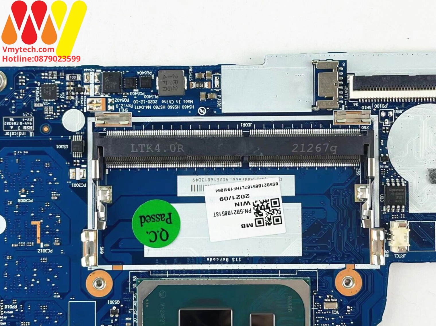 MAIN thay thế dùng cho Laptop LENOVO IDEAPAD 3 15ITL6 I5-1135G7 mã : nm-d471
