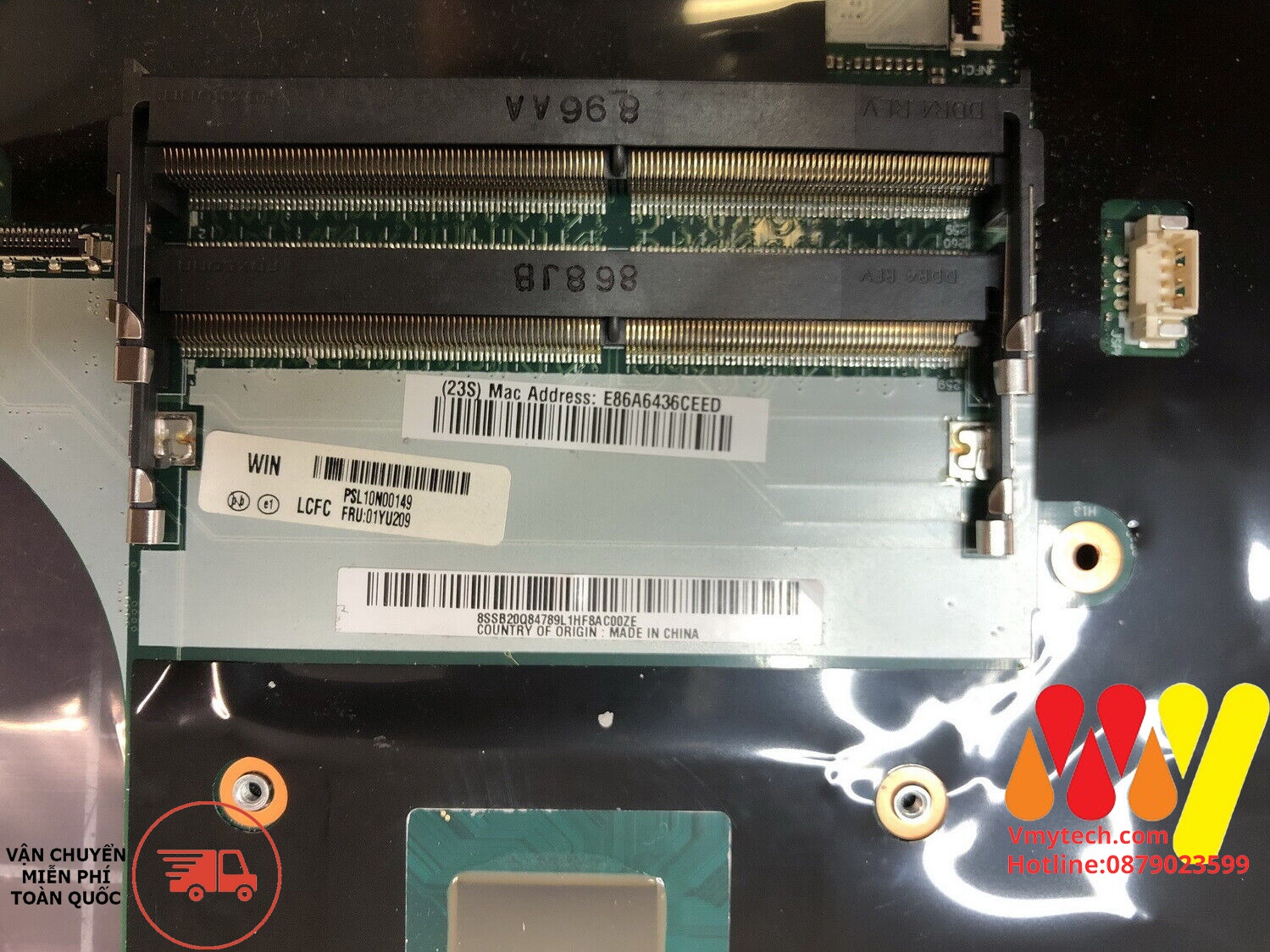 MAIN thay thế dùng cho Laptop LENOVO ThinkPad P52 I7-8750H mã : nm-b562