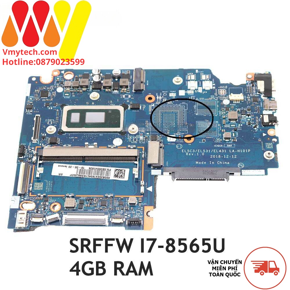 MAIN Thay thế dùng cho Laptop LENOVO S340-14IWL, 15IWL I7-8565U VGA RỜI