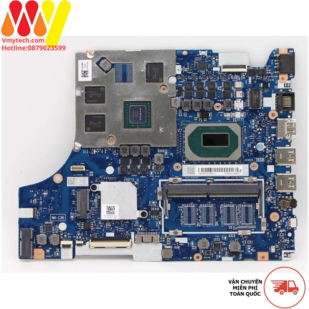 Main thay thế dùng cho Laptop Lenovo L340-15IRH CPU i5-9300H mã NM-C362, 5B20S44104