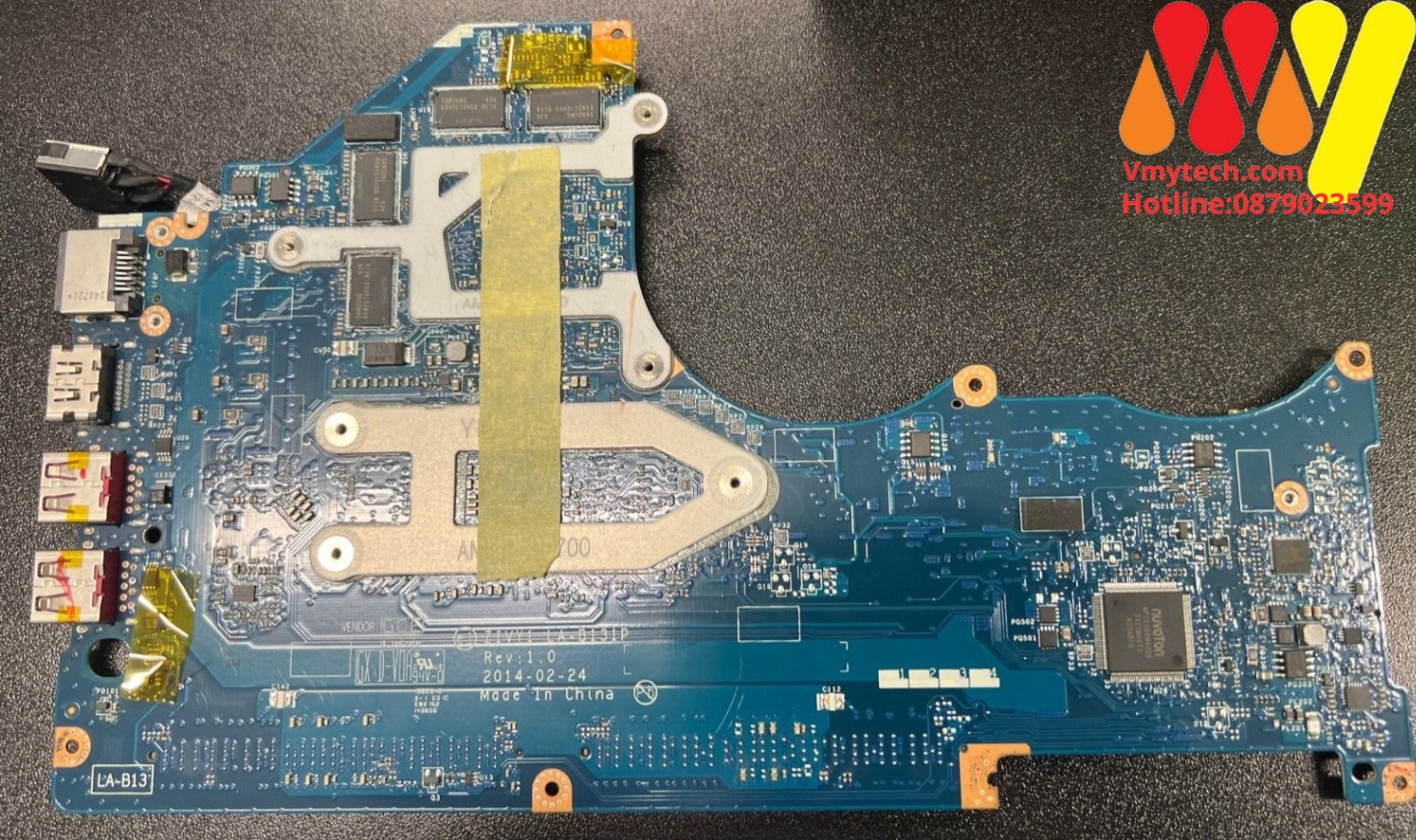 MAIN thay thế dùng cho Laptop LENOVO Y40-70 I7-4510U mã : la-b131p