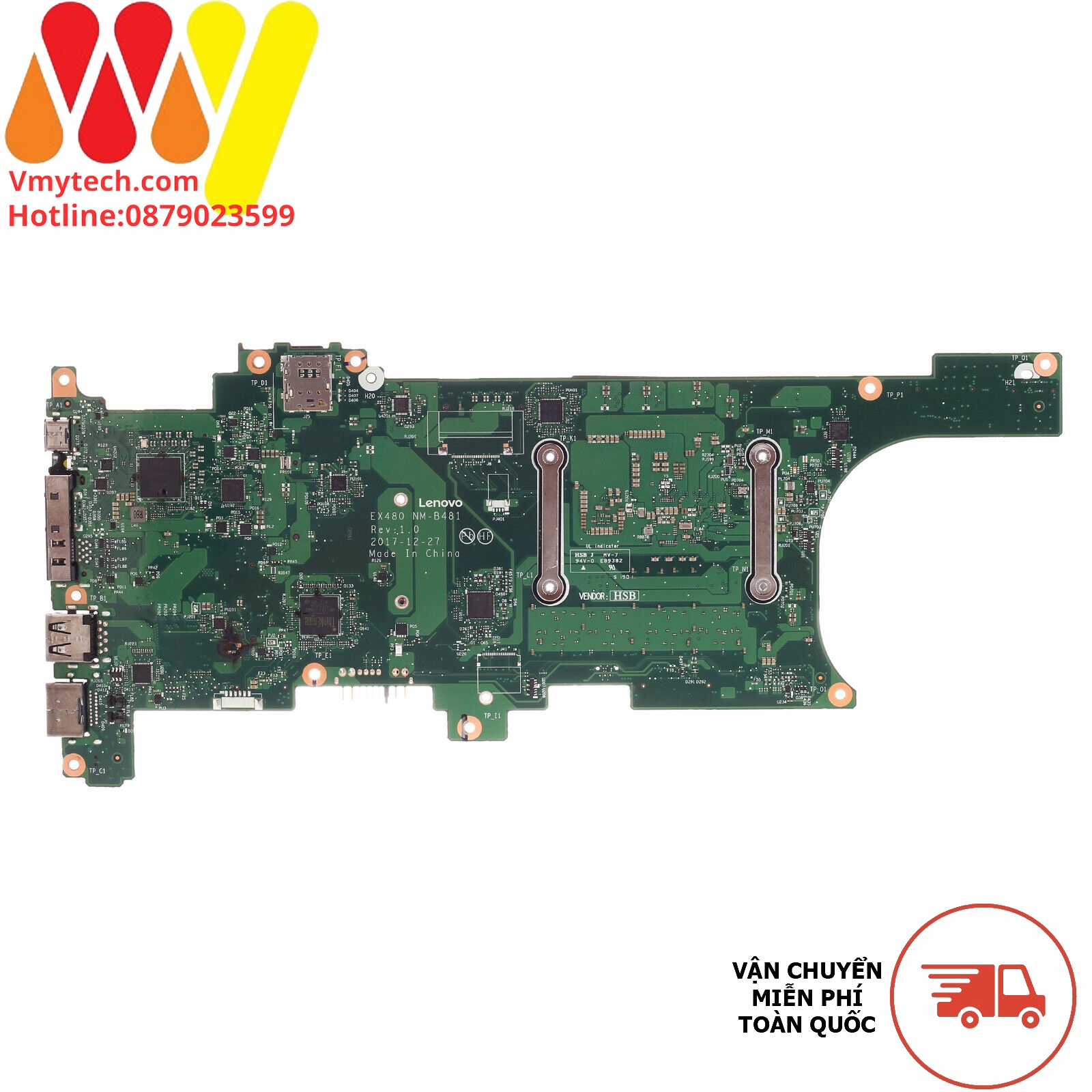 MAIN thay thế dùng cho Laptop LENOVO X1 CARBON GEN 6 I5-8265U mã : nm-b481