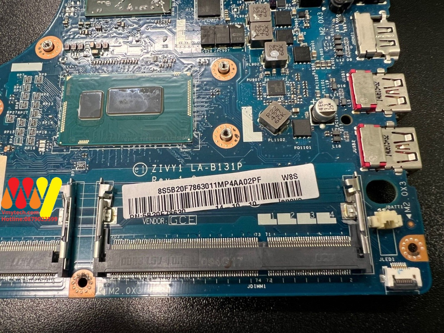 MAIN thay thế dùng cho Laptop LENOVO Y40-70 I7-4510U mã : la-b131p