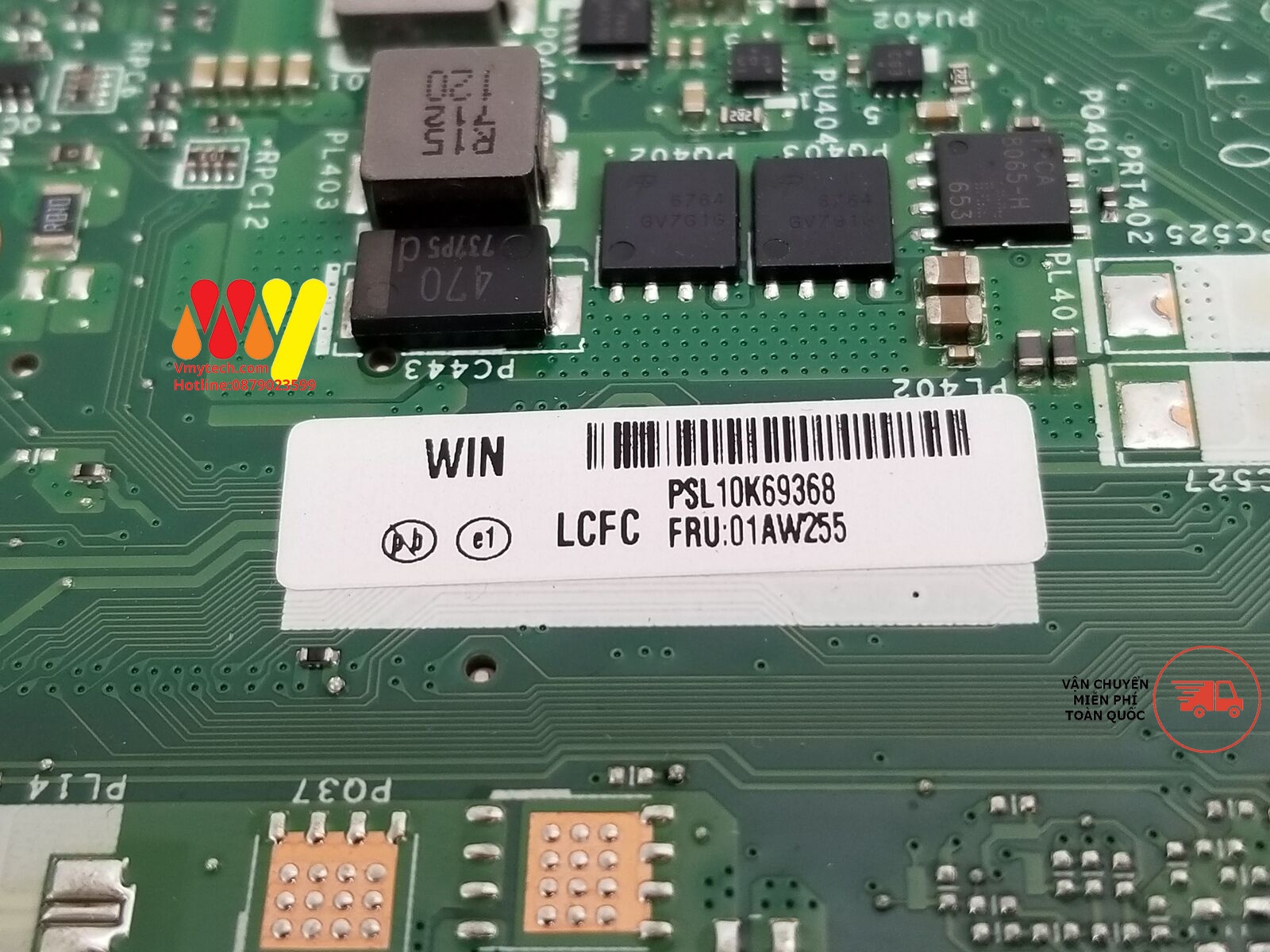 Main thay thế dùng cho Laptop Lenovo ThinkPad L460 Core i5-6300U mã : nm-a651