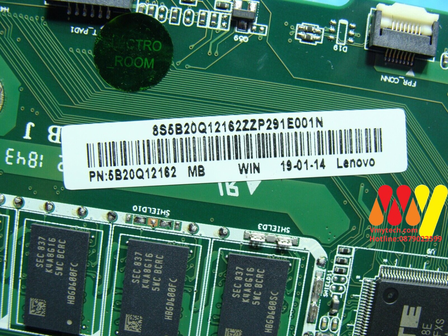 MAIN thay thế dùng cho LENOVO 720-12IKB I5-7200U mã : 5B20Q12162