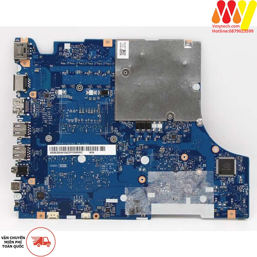 Main thay thế dùng cho Laptop Lenovo L340-15IRH CPU i5-9300H mã NM-C362, 5B20S44104