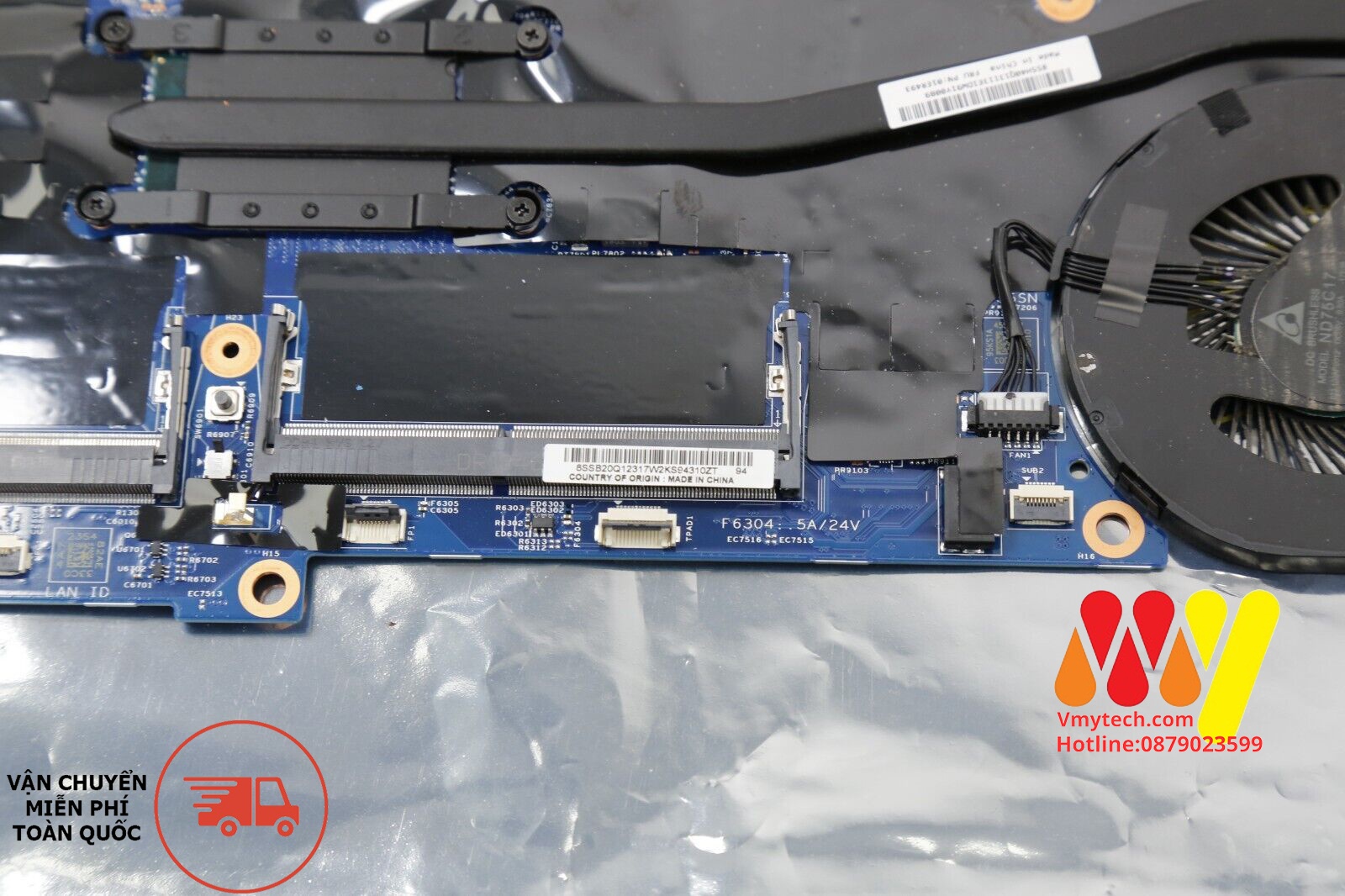 MAIN thay thế dùng cho Laptop LENOVO THINKPAD T580, P52S I7-8550U mã : 01YR250