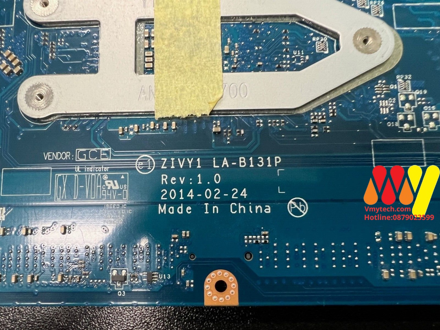 MAIN thay thế dùng cho Laptop LENOVO Y40-70 I7-4510U mã : la-b131p