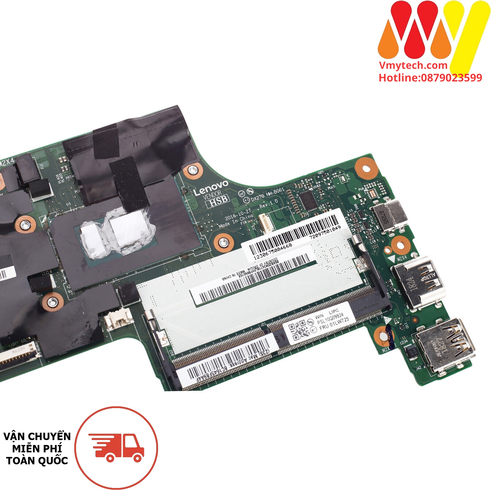 MAIN thay thế dừng cho Laptop LENOVO X270 I7-6600U mã : nm-b061