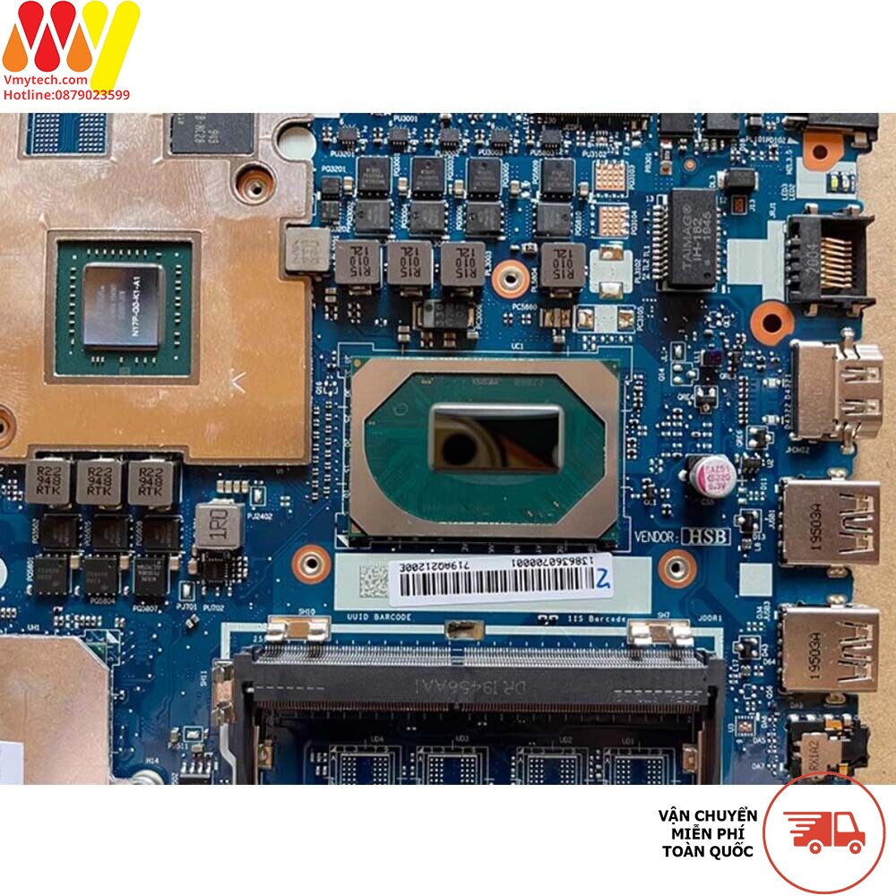 Main thay thế dùng cho Laptop Lenovo L340-15IRH CPU i5-9300H mã NM-C362, 5B20S44104