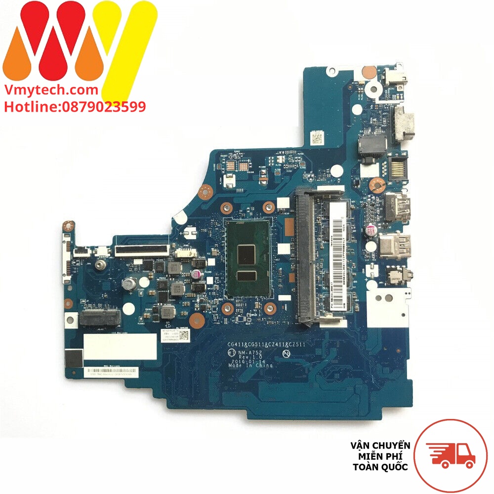 MAIN thay thế dùng cho Laptop LENOVO IDEAPAD 310-15ISK I5-6200 mã : nm-a752