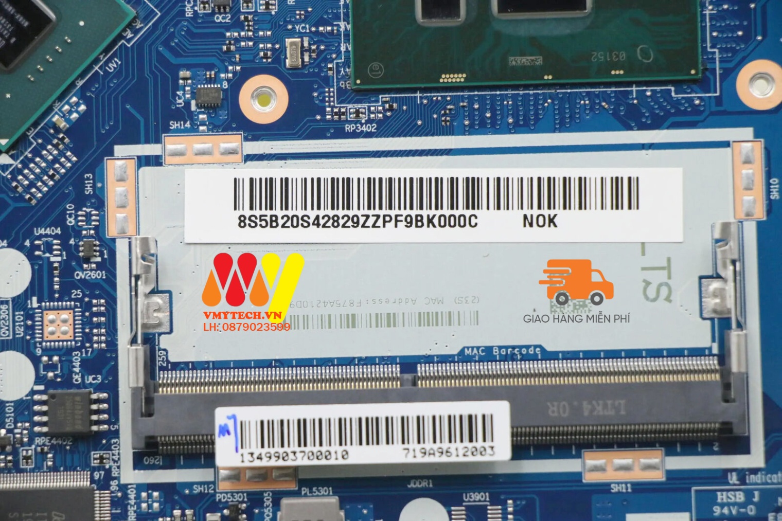 MAIN thay thế dùng cho Laptop LENOVO IDEAPAD S145-14IKB I3-8130U mã : nm-c561