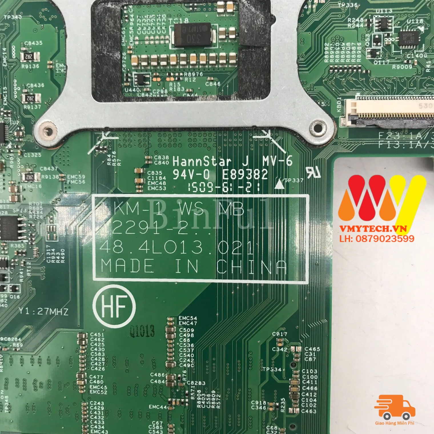 Main thay thế Laptop Lenovo ThinkPad W540, W541 mã :12291-2 FRU, 00HW130