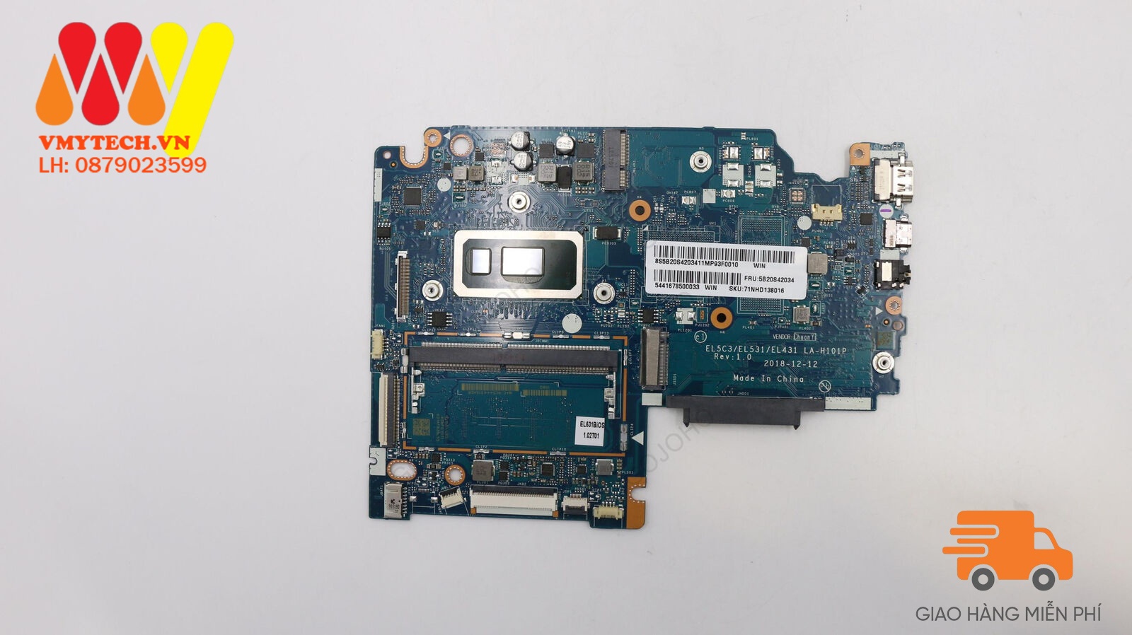 Main thay thế dùng cho laptop Lenovo IdeaPad S340-15IWL mã : 5B20S42034, LA-H101P