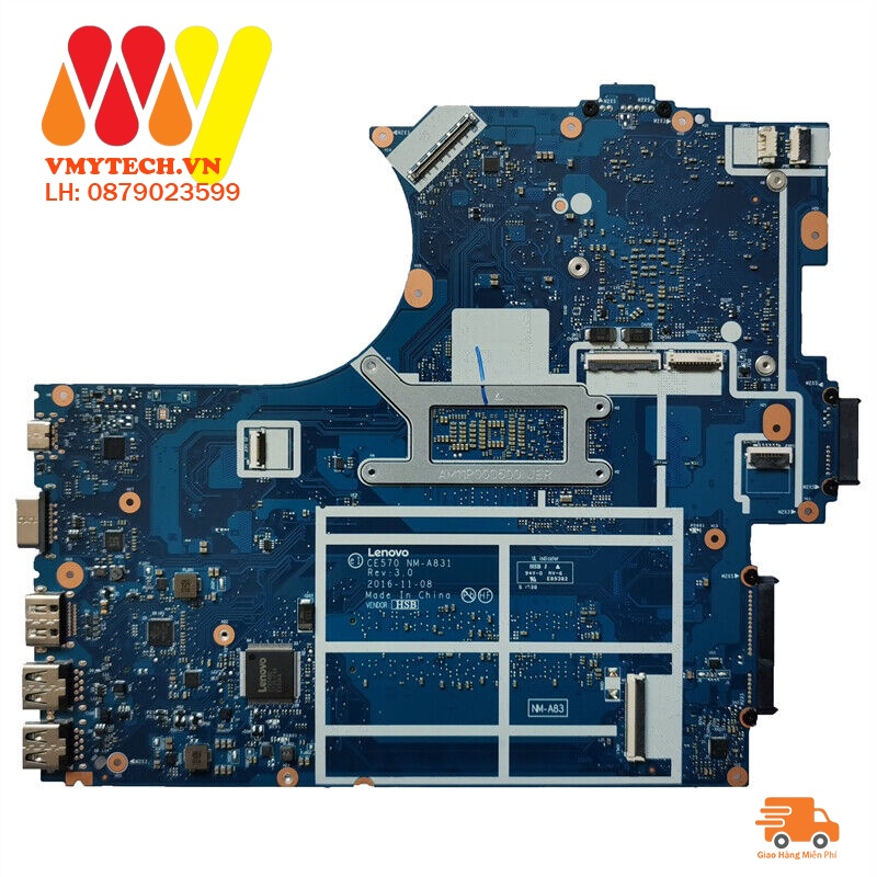 MAIN thay thế dùng cho Laptop LENOVO ThinkPad E570, E570C I5-7200 mã : nm-a831