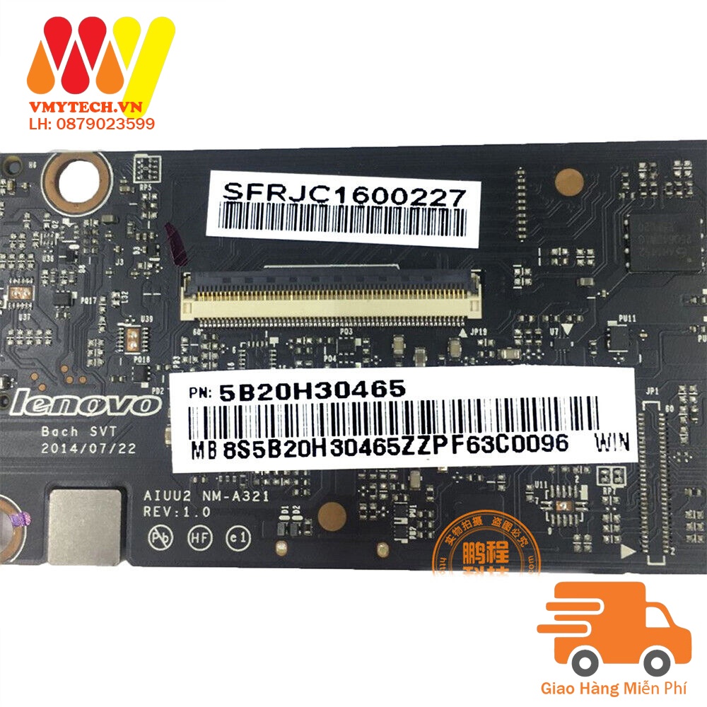 MAIN thay thế dùng cho Laptop LENOVO YOGA 3 PRO 1370 mã : nm-a321
