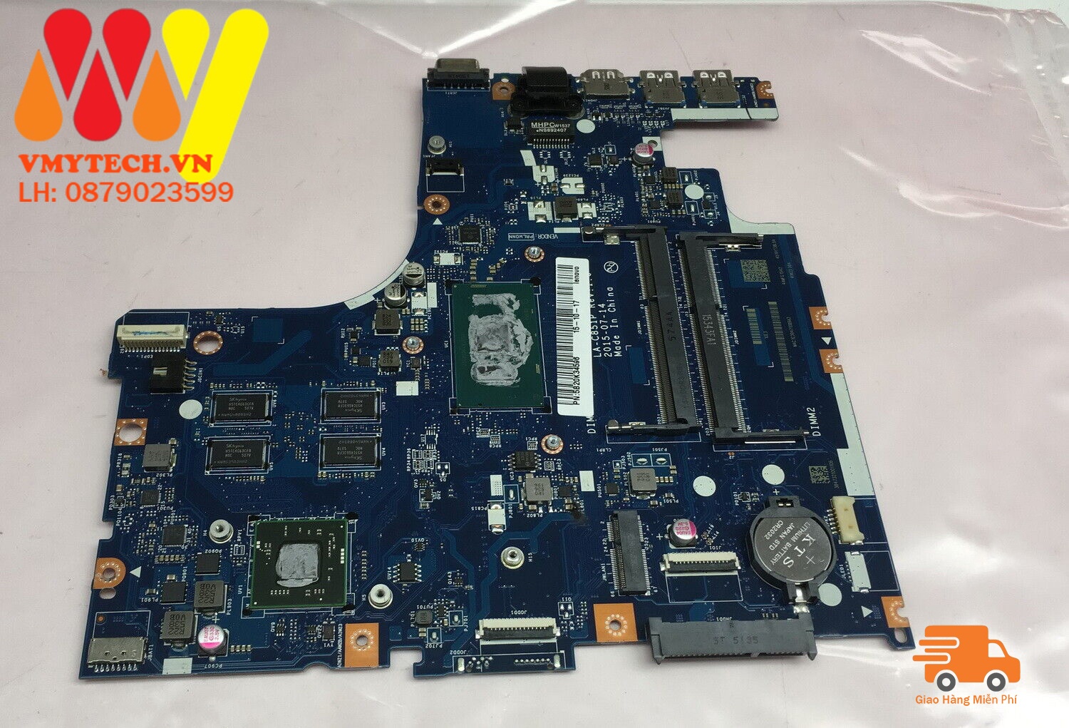 MAIN thay thế cho Laptop LENOVO 500-15ISK I5-6200 VGA RỜI mã : LA-C851P