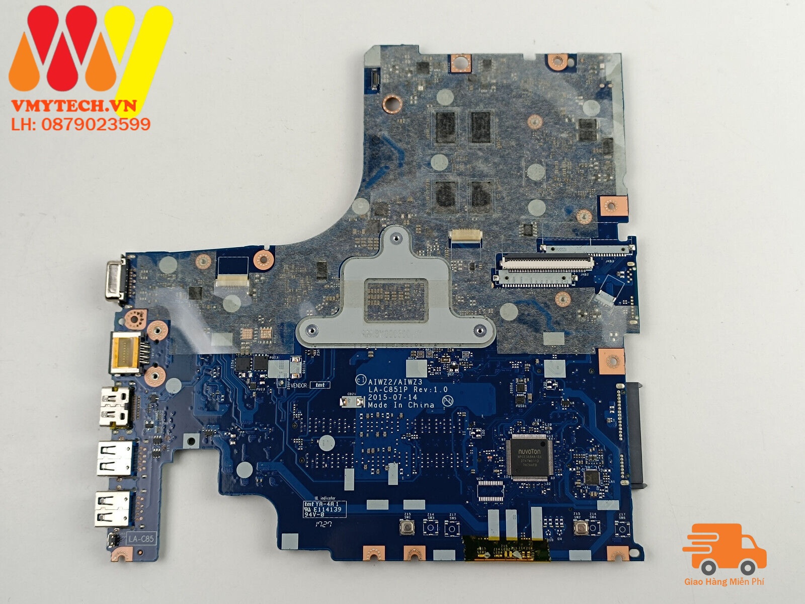 MAIN thay thế cho Laptop LENOVO 500-15ISK I5-6200 VGA RỜI mã : LA-C851P