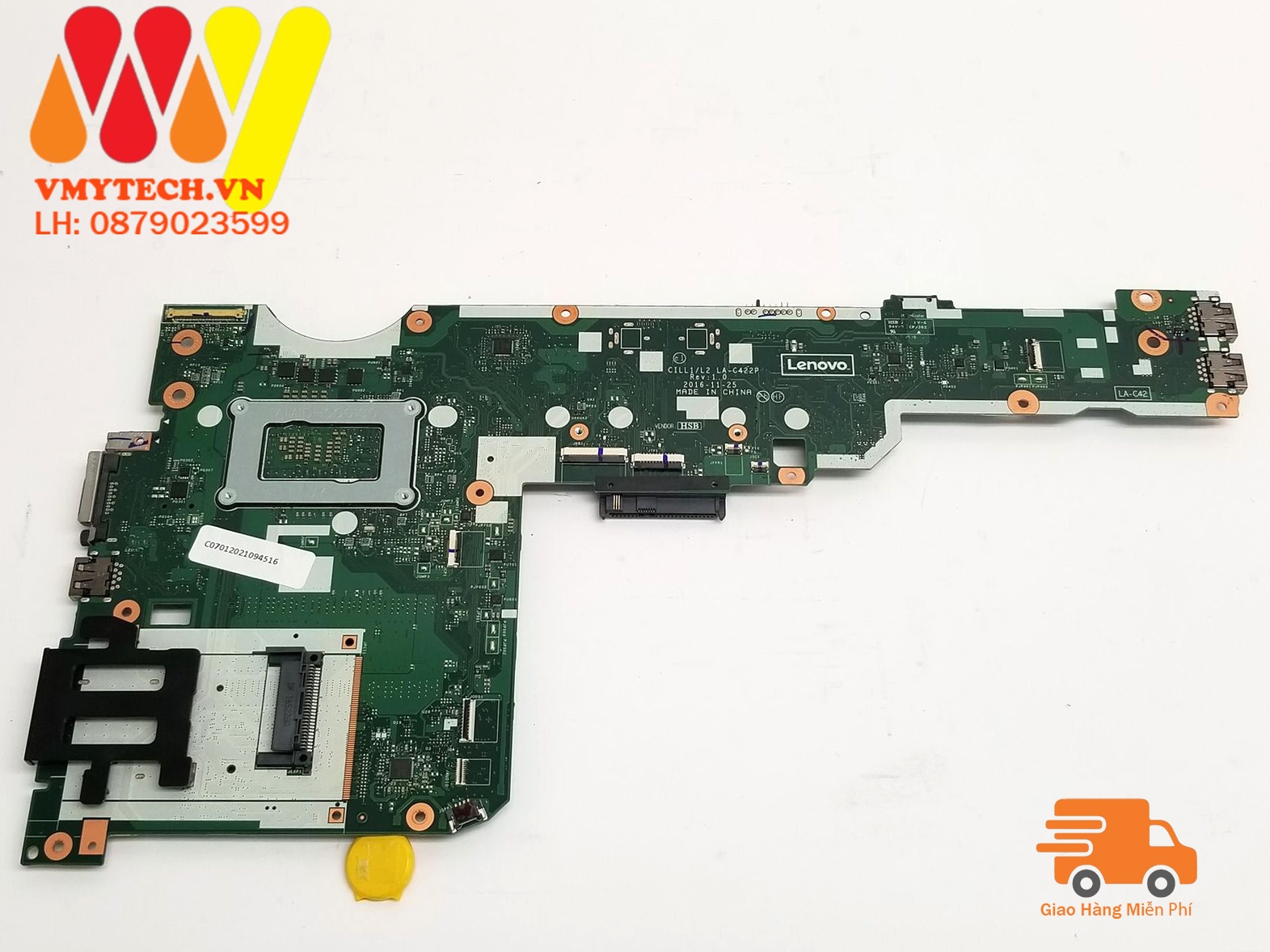 MAIN thay thế dùng cho Laptop LENOVO L570 I5-6200 mã : LA-C422P