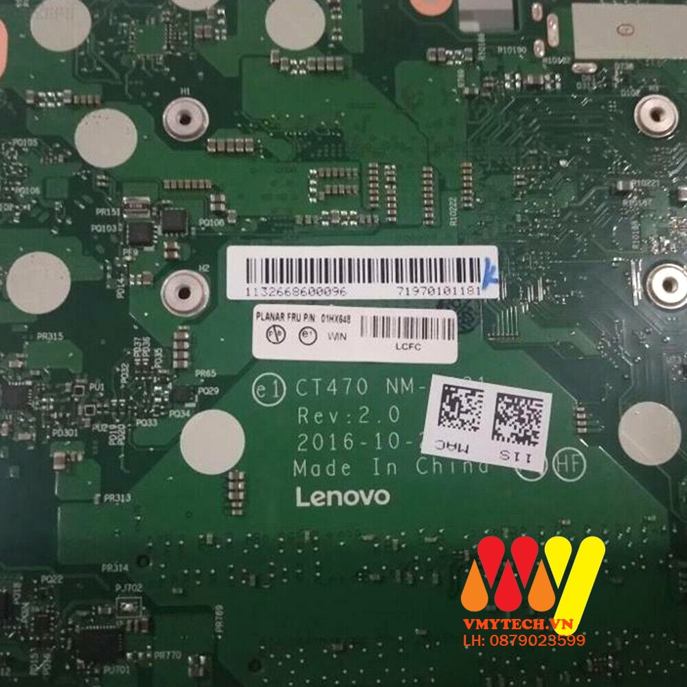 Main thay thế dùng cho Laptop Lenovo Thinkpad T470 mã : NM-A931