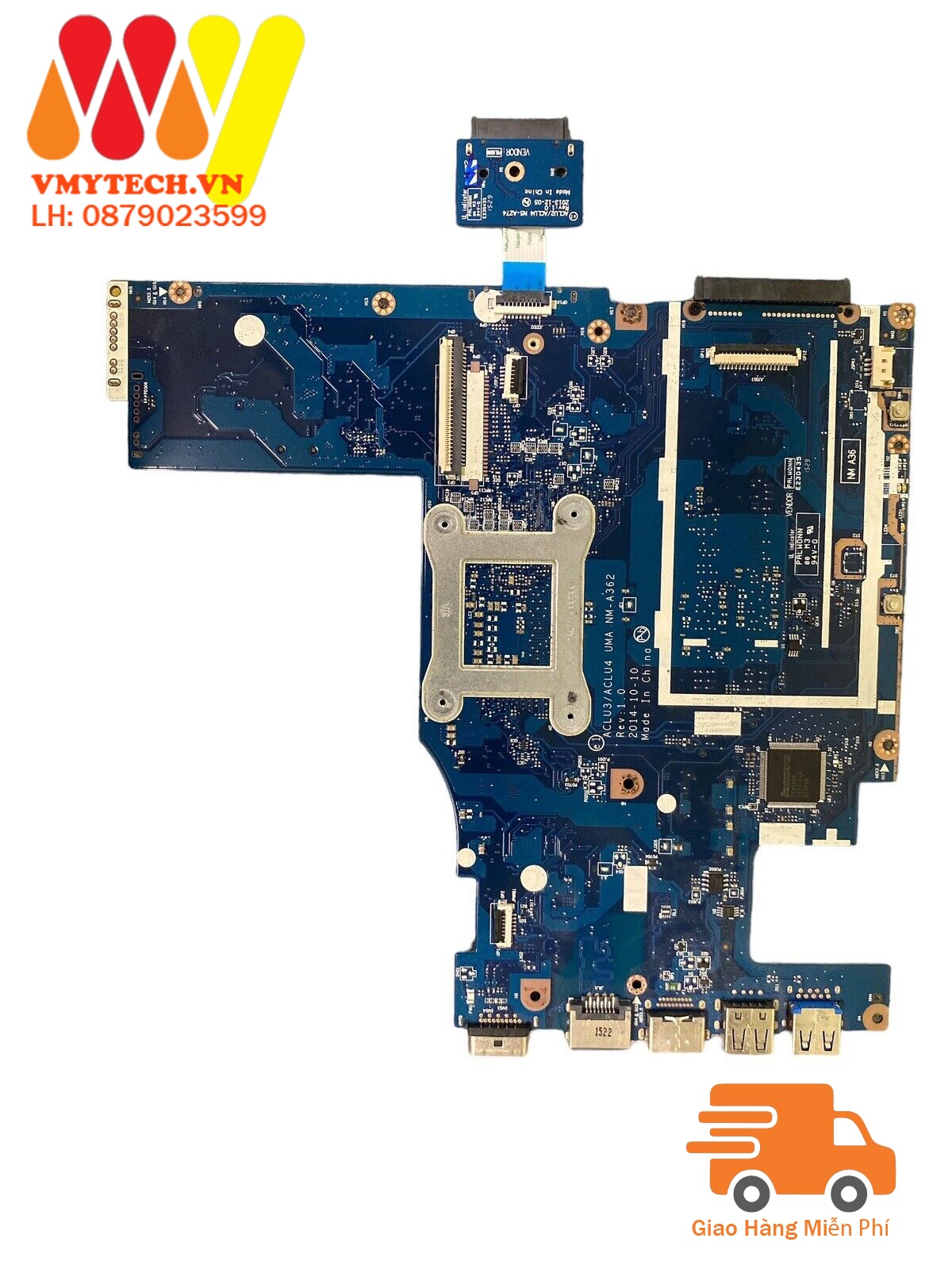 MAIN thay thế dùng cho Laptop LENOVO G50-80 I5-5200 mã : NM-A362