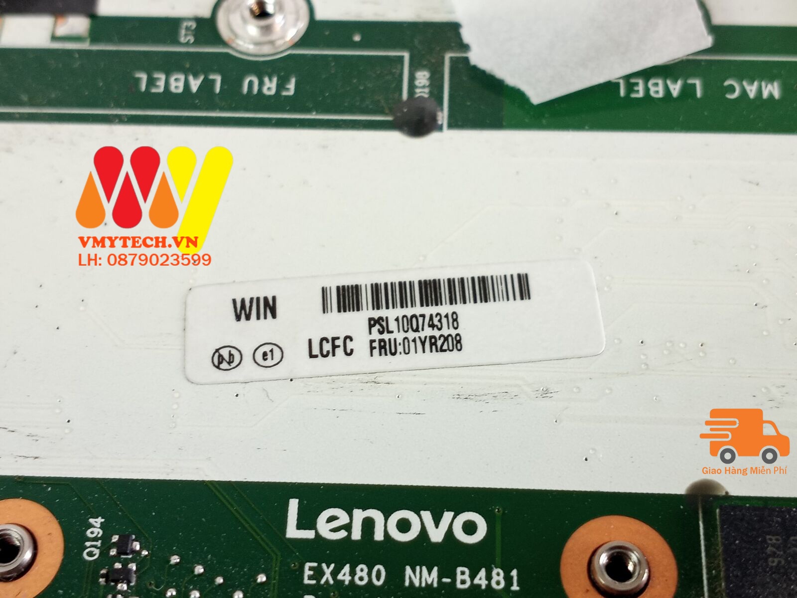 MAIN thay thế dùng cho Laptop LENOVO X1 CARBON I5-4200 mã : 01YR208